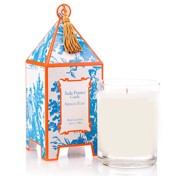 French Tulip Pagoda Candle