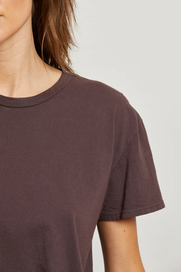 Harley Boxy Crew Tee - Cocoa