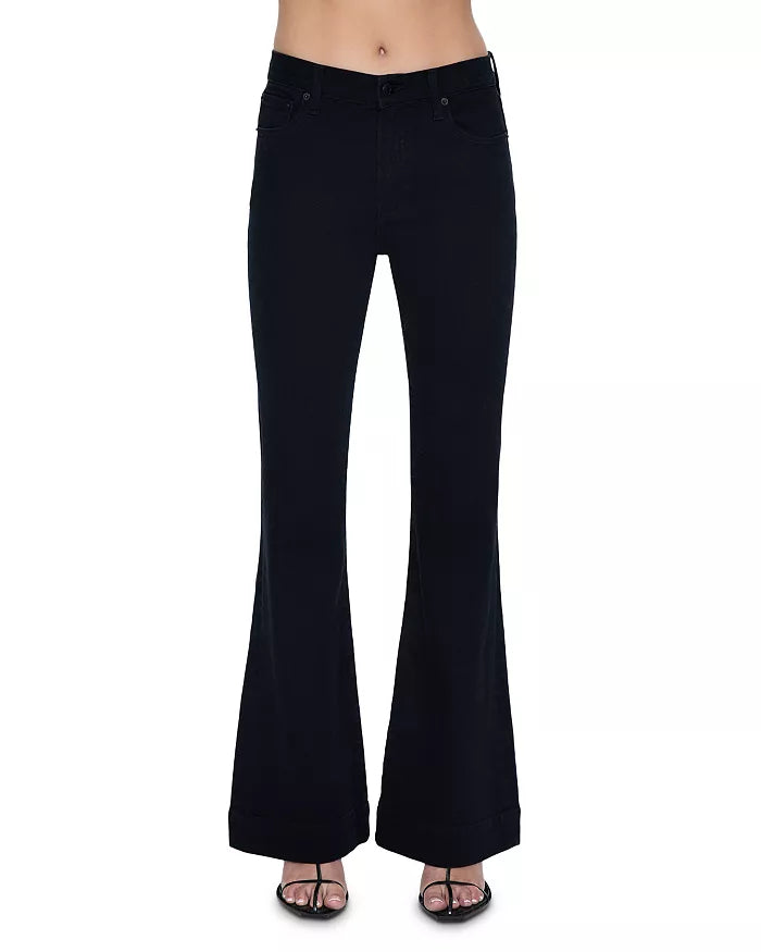 Kinsley Mid Rise Ultra Flare - Noir