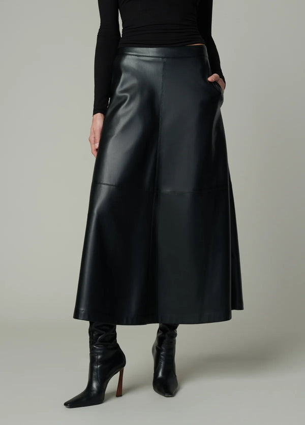 Tavi Vegan Leather Skirt