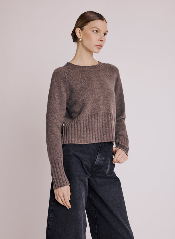 Amini Rib Detail Sweater