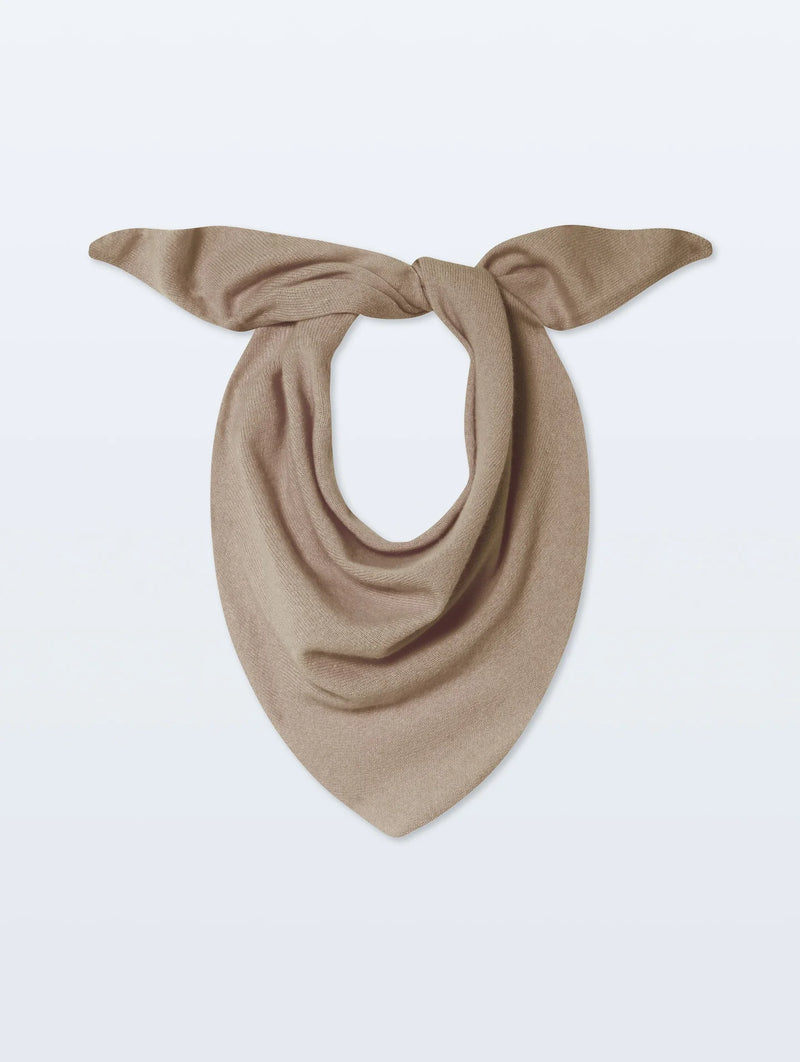 Cashmere Neckerchief - Taupe