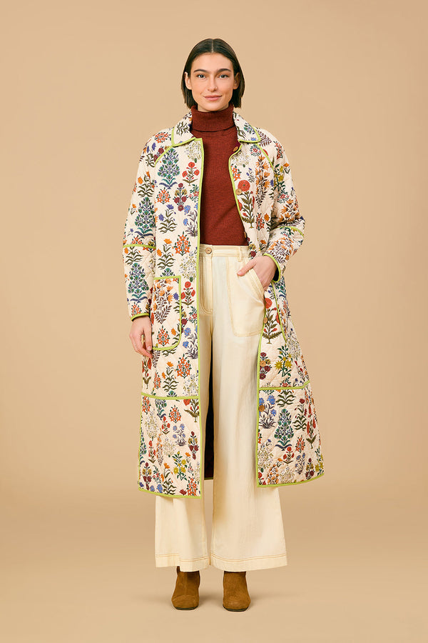Quilted Coat - Garden of Wales