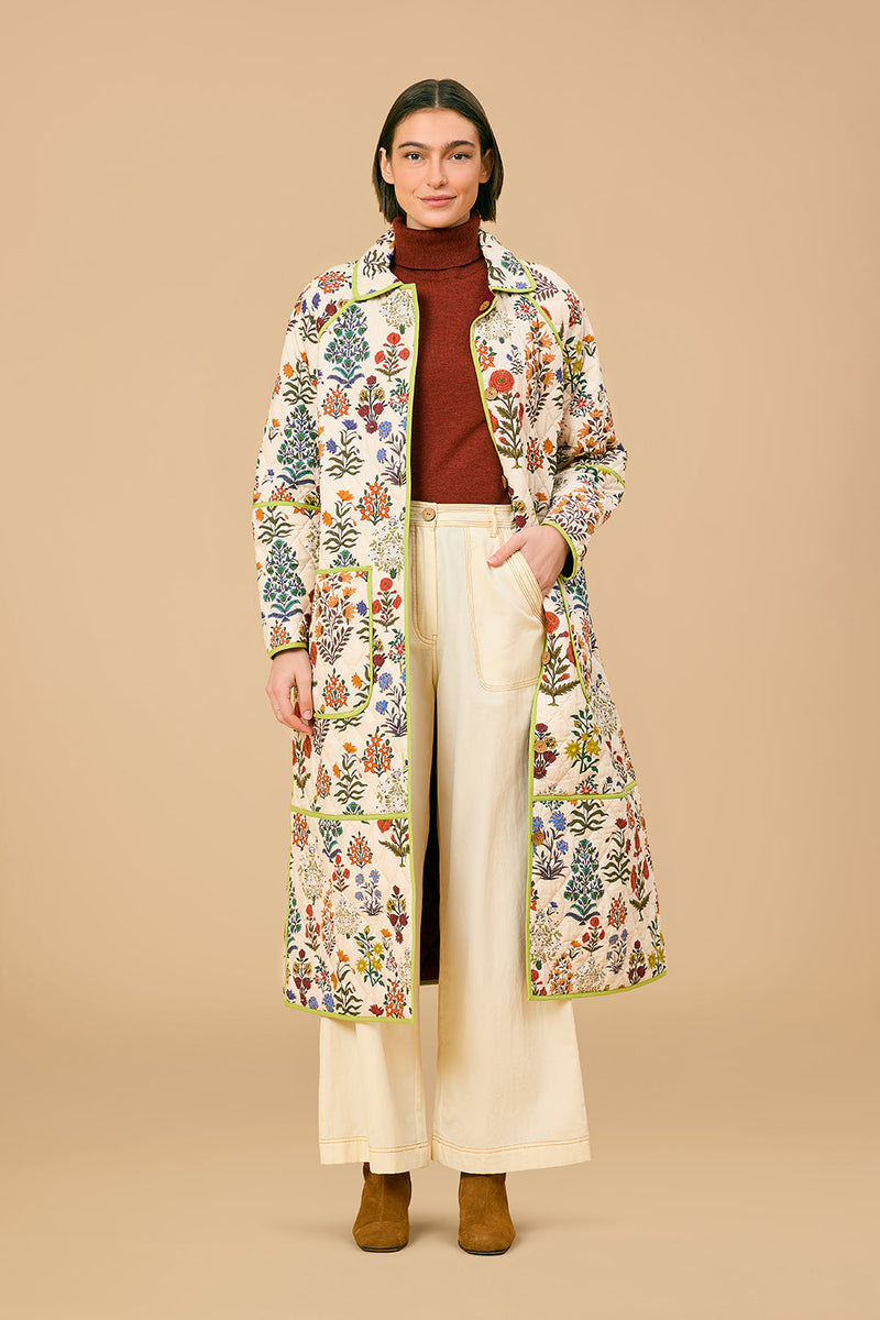 Quilted Coat - Garden of Wales