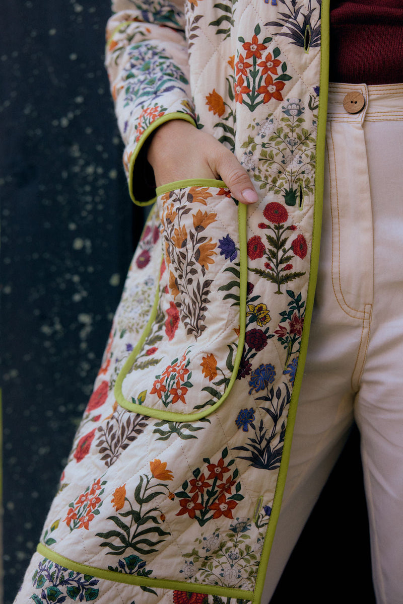 Quilted Coat - Garden of Wales
