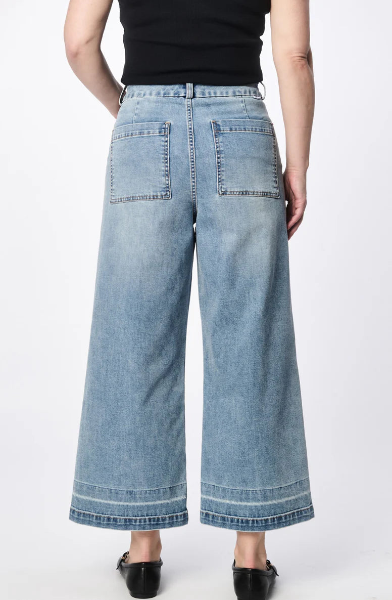 Audrey Wide Leg Jeans - Hillcress