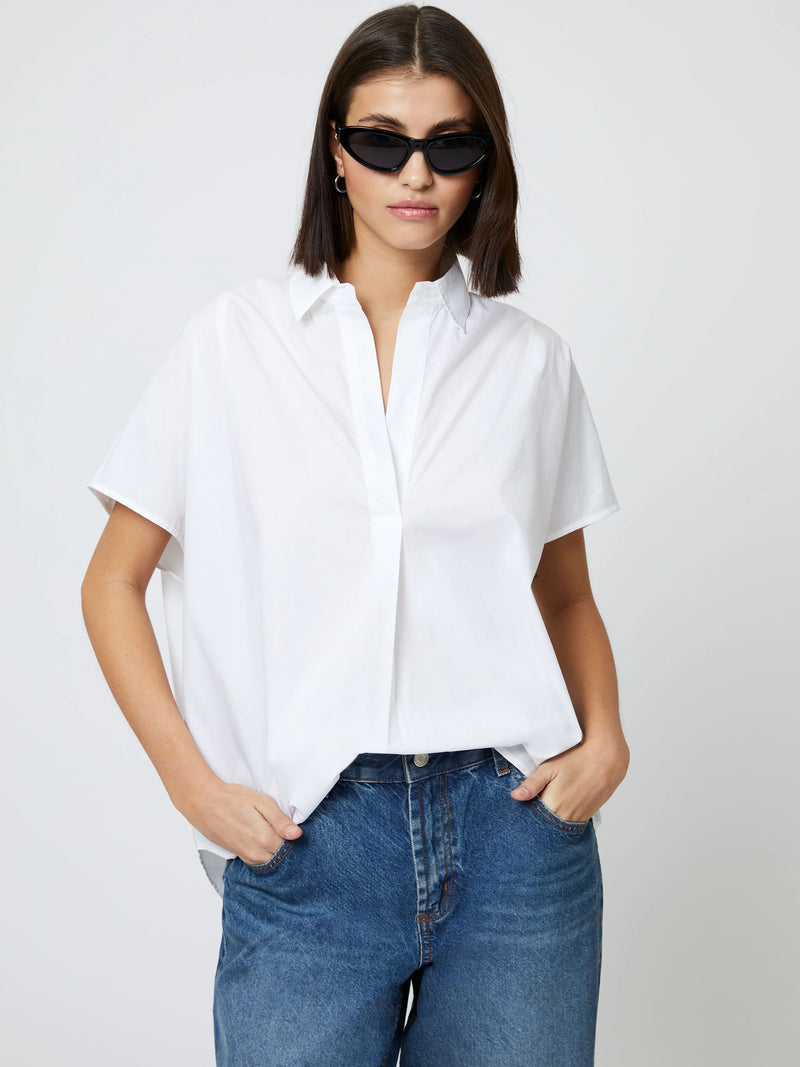 Cele Rhodes Poplin Blouse