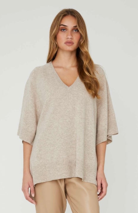 Amanda Cashmere Sweater - Camel