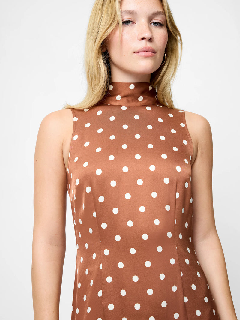 Ennis Polka Dot Midi Dress