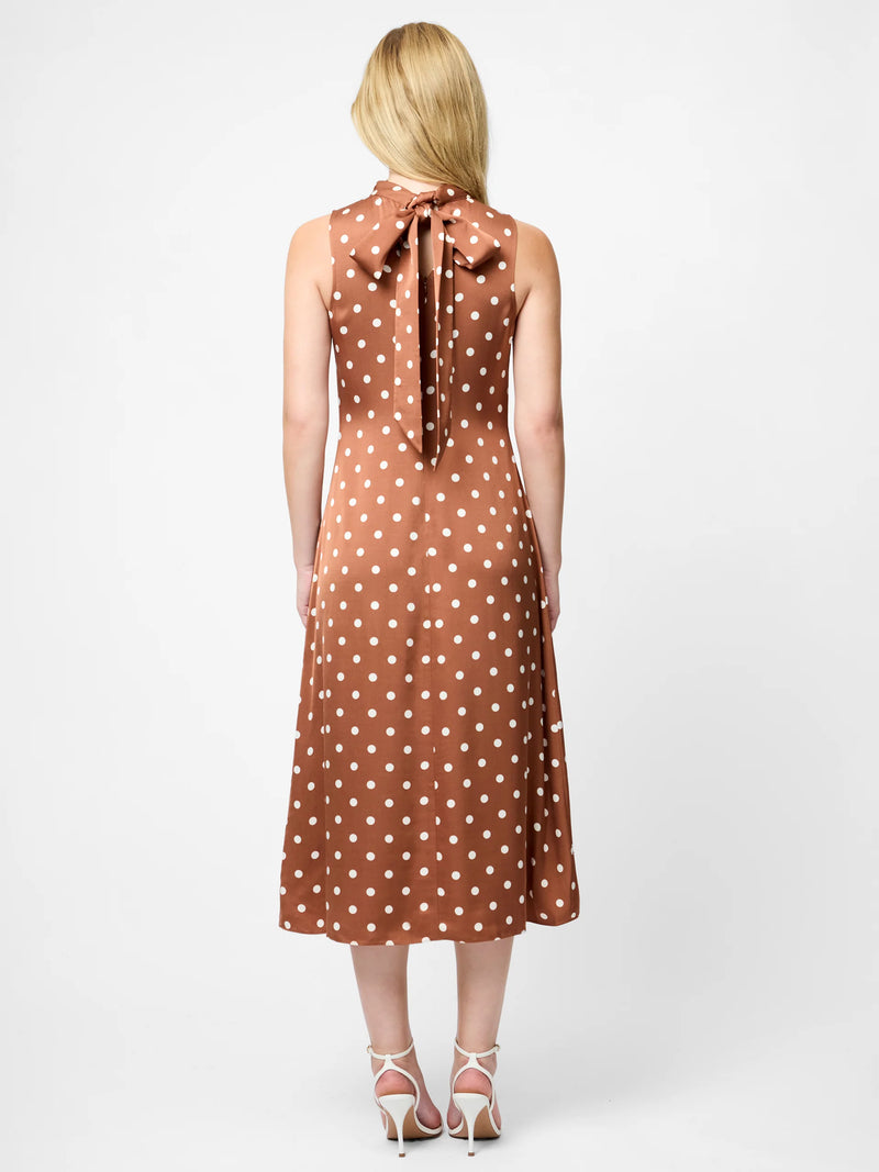 Ennis Polka Dot Midi Dress