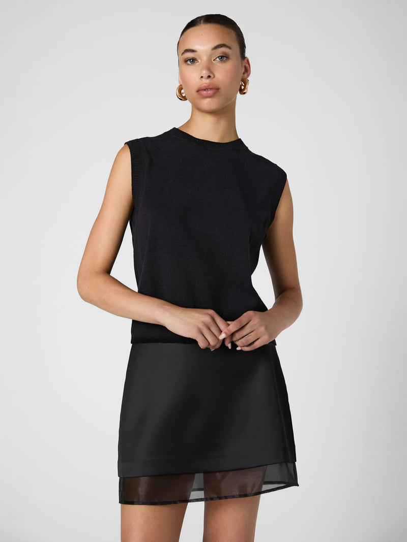 Cosysoft Sleeveless Vest - Black