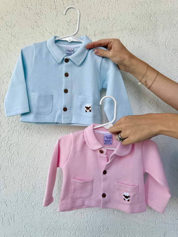 Lamb Cardigan - Blue