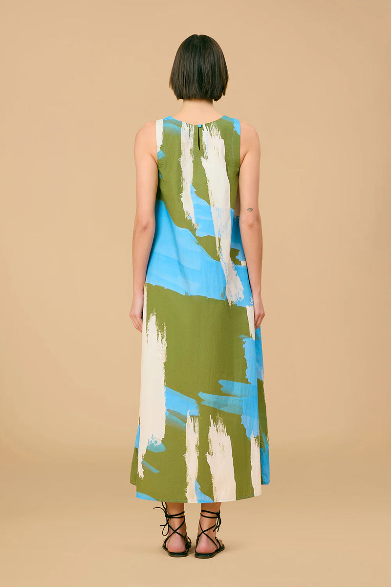 Dani Dress -  Brushstroke