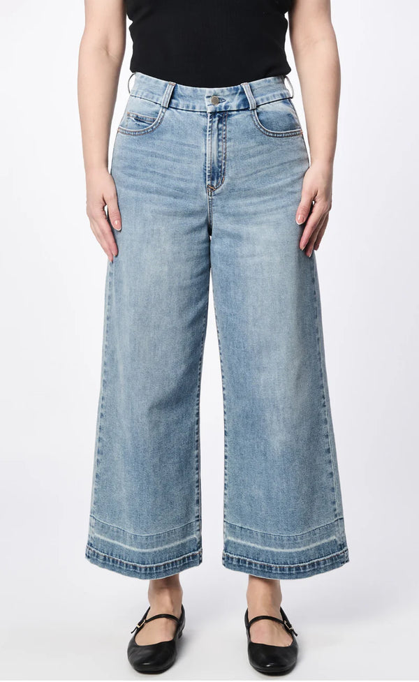 Audrey Wide Leg Jeans - Hillcress