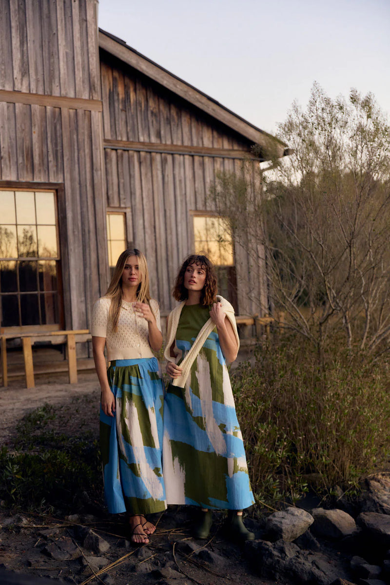 Dani Dress -  Brushstroke