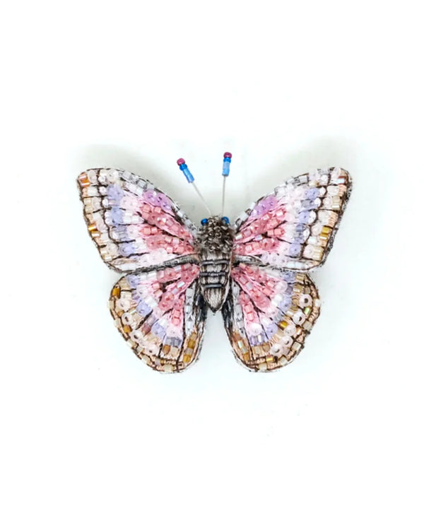 Morpho Butterfly Brooch