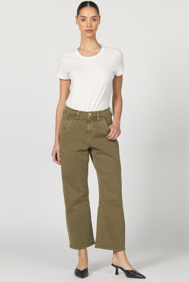Lasso Jean in Olive