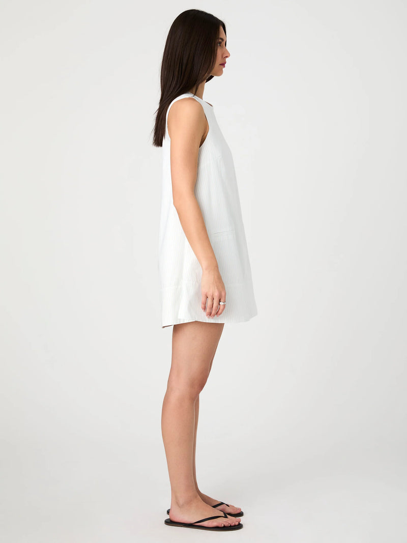 Pinstripe Shift Dress