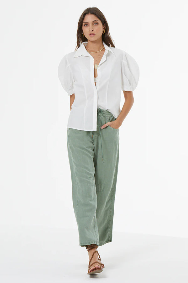 Darlie Bubble Sleeve Top