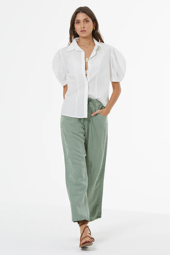 Darlie Bubble Sleeve Top