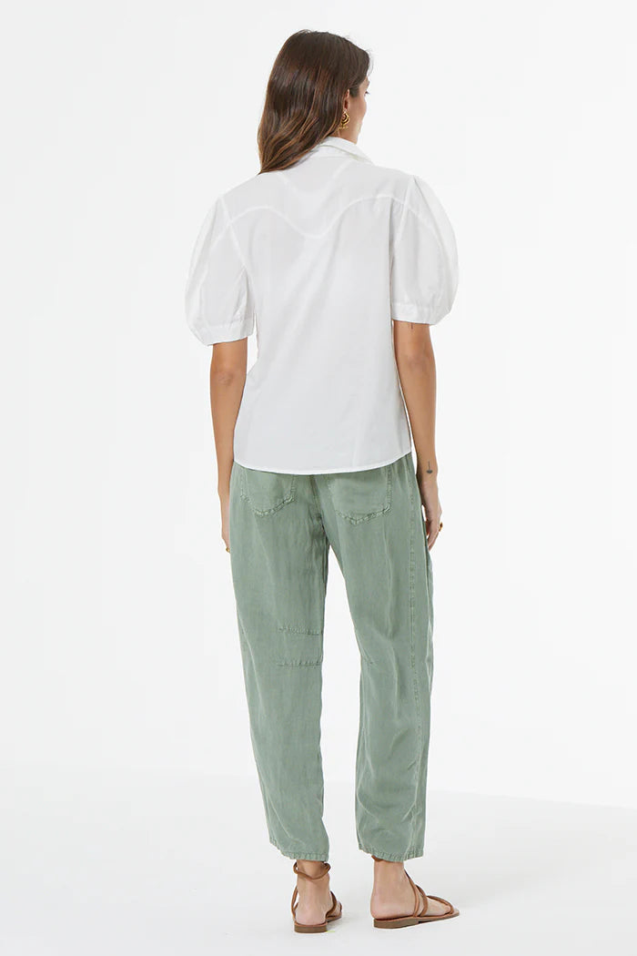 Barret Barrel Pant - Hedge