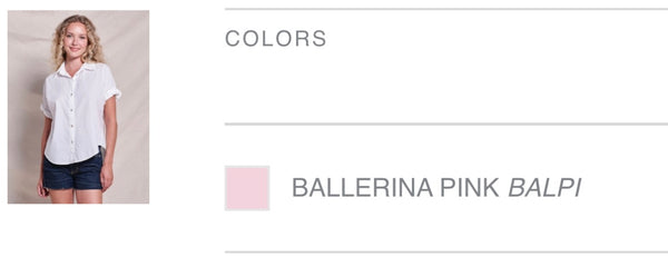Roll Sleeve Shirt - Ballerina