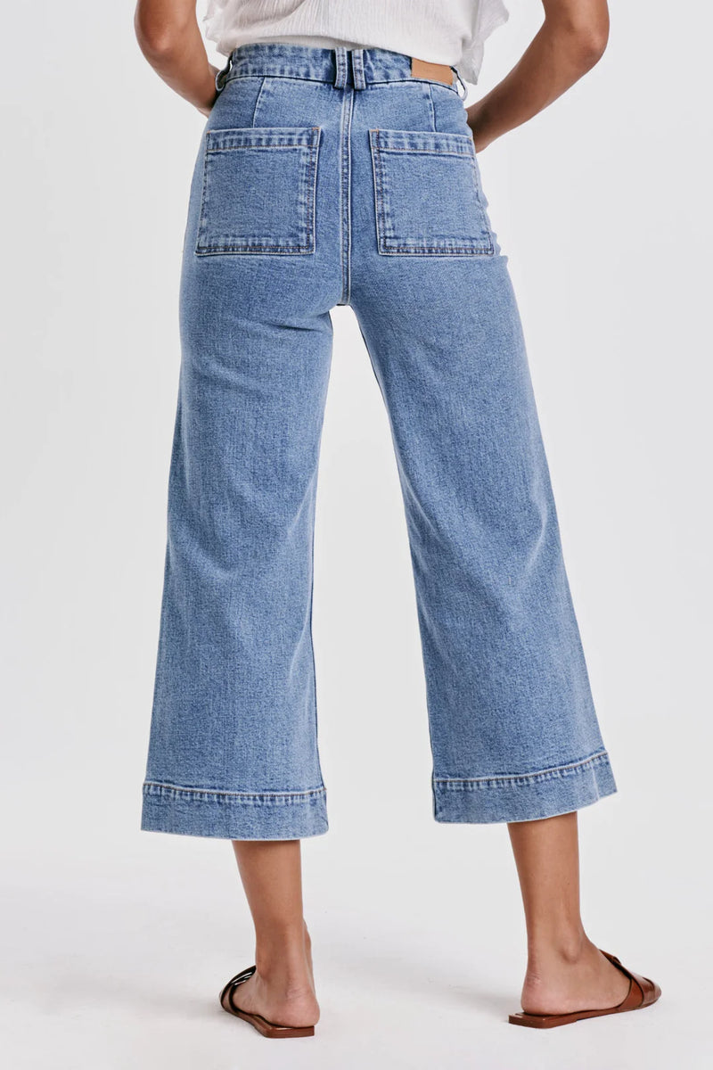 Audrey Crop Wide Leg Jean