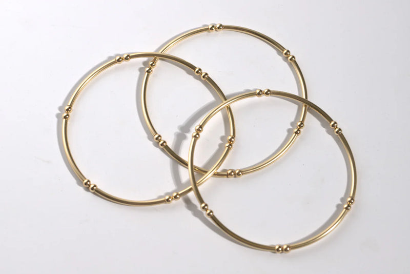 Double Beaded Bangle