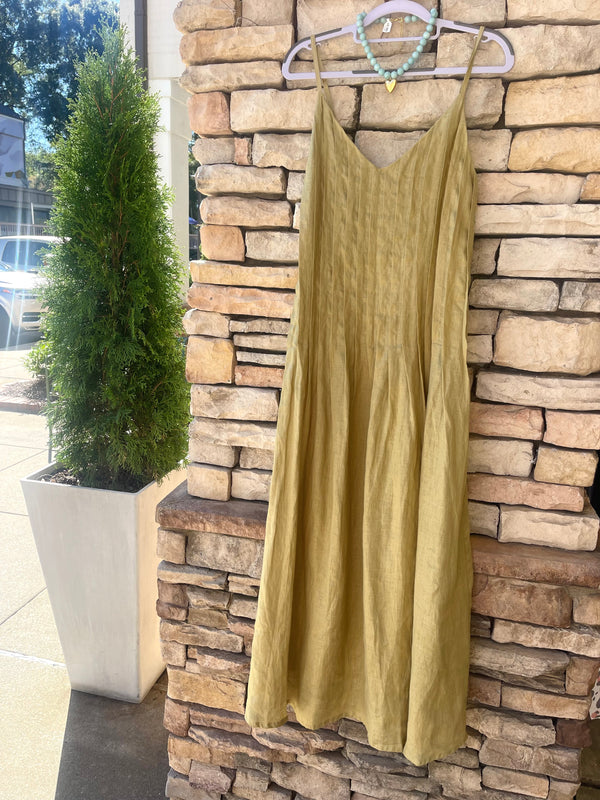 Marra Pleated Maxi Dress