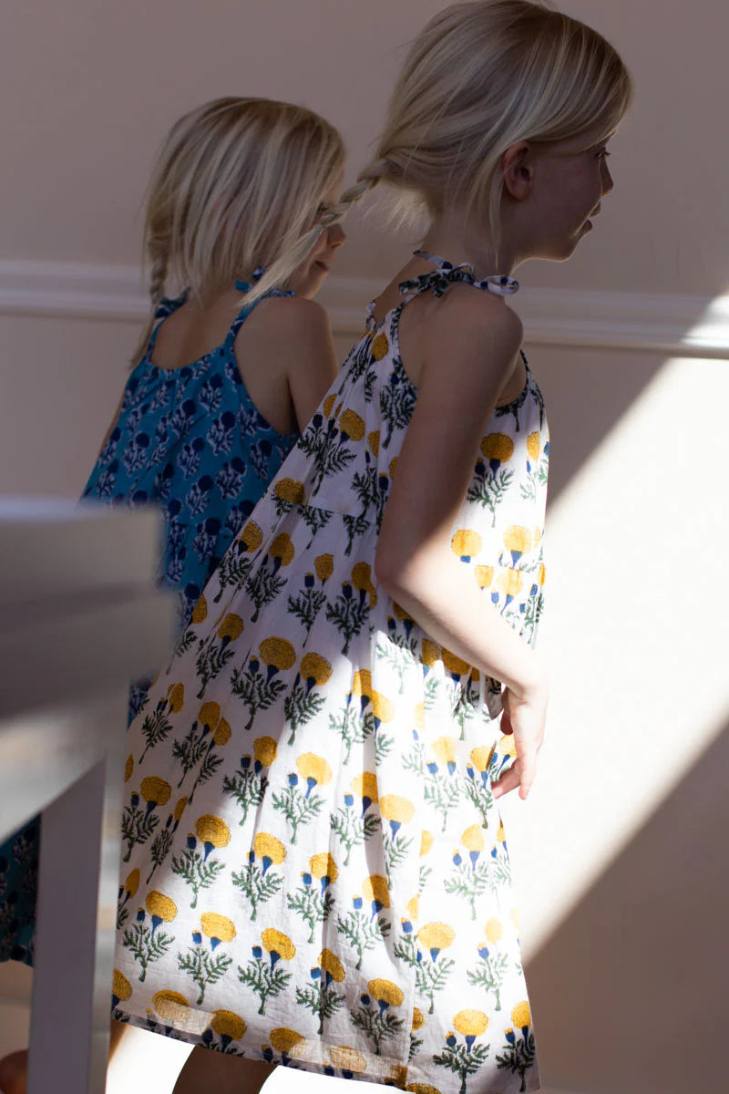 Little Fry Sunshine Dress - Marigolds