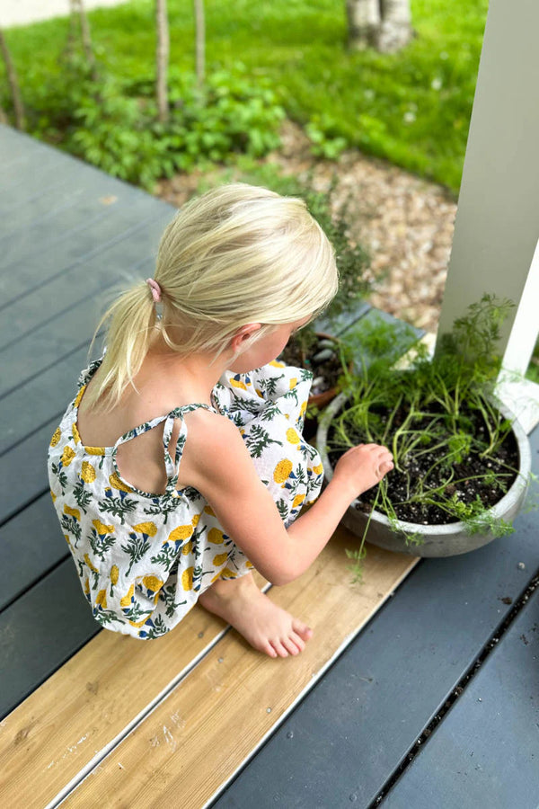 Little Fry Sunshine Dress - Marigolds