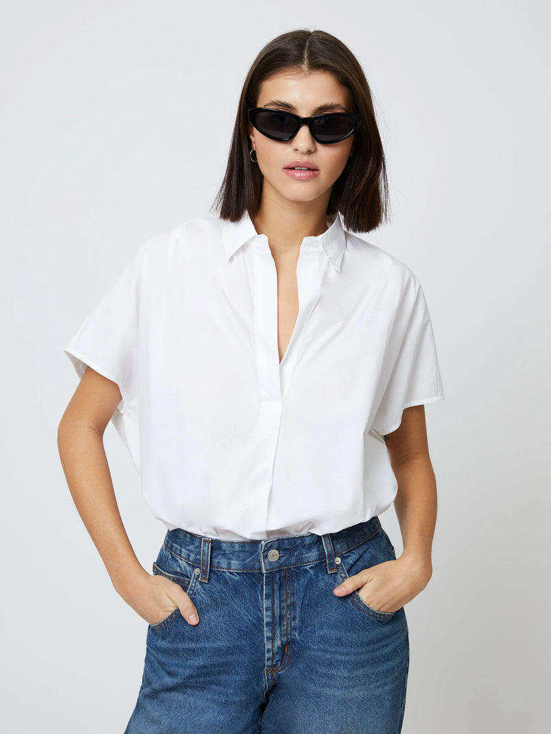Cele Rhodes Poplin Blouse