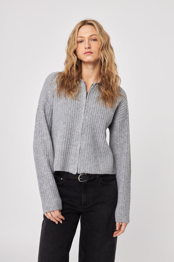 Gavin Sweater - Silver Fox