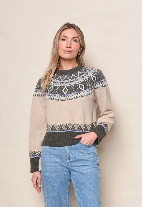 Fairisle Button Sweater