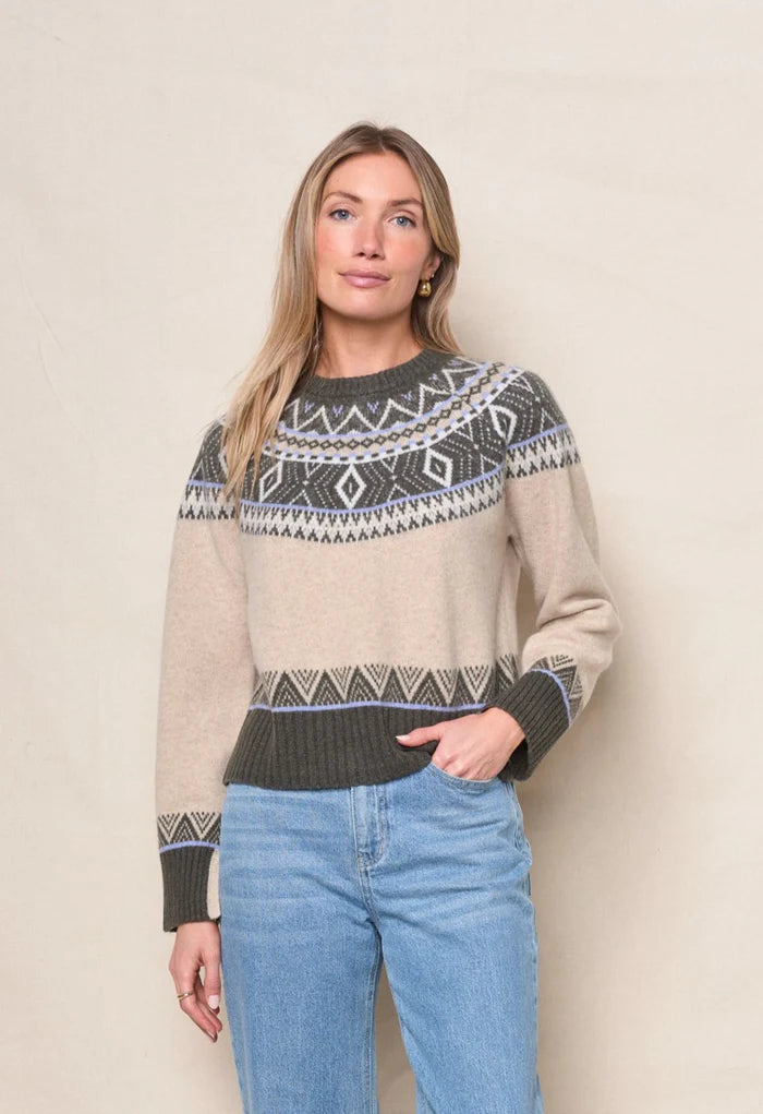 Fairisle Button Sweater