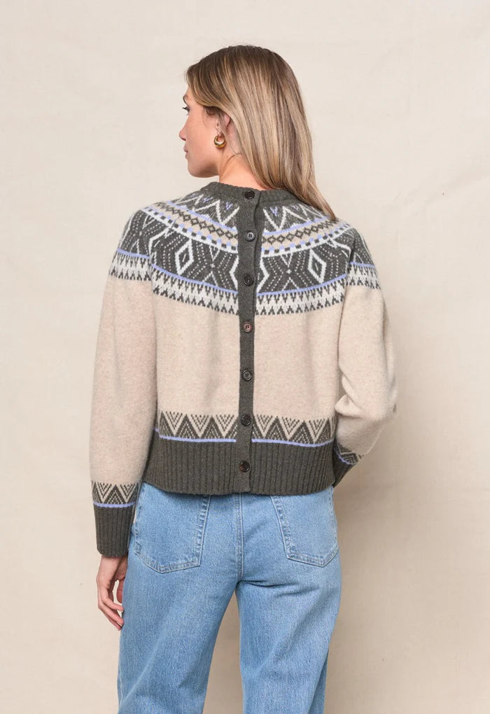 Fairisle Button Sweater