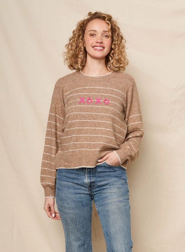 XOXO Embroidery Sweater