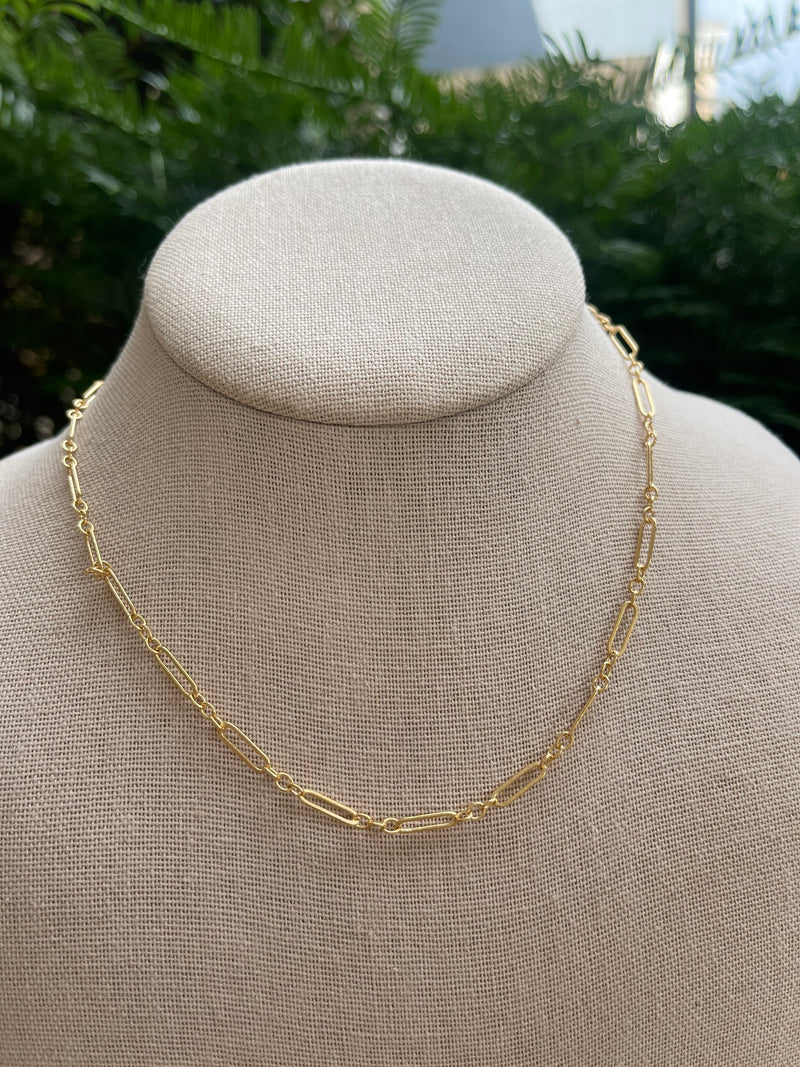 Gold Filled Link Chain Necklace