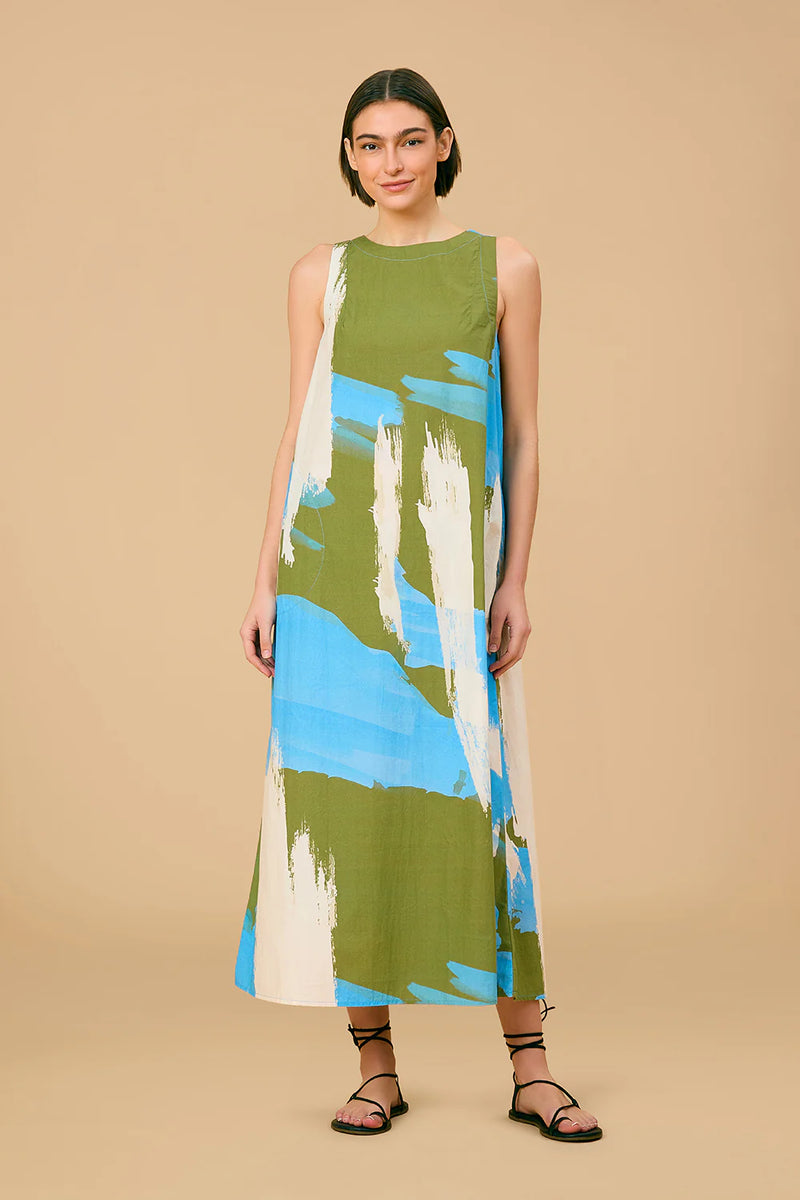 Dani Dress -  Brushstroke