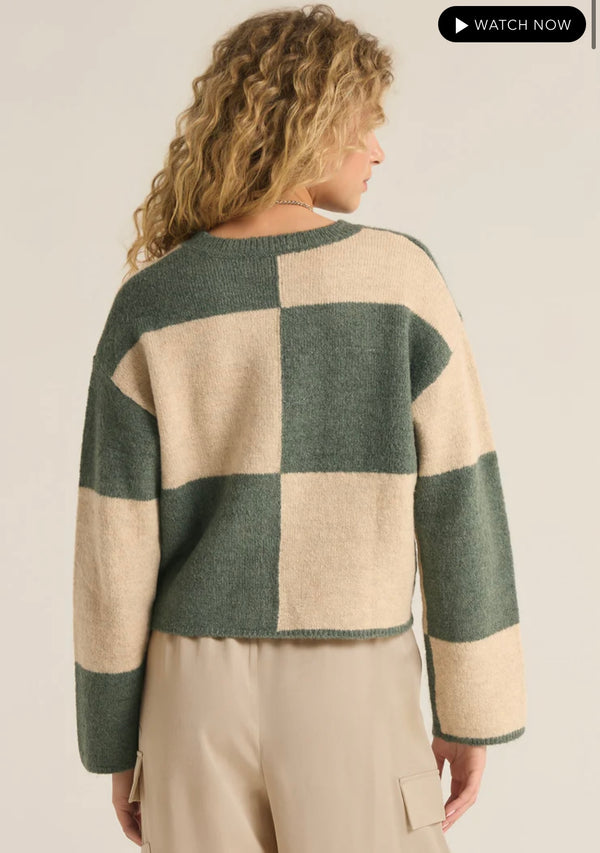 Rosie Blocked Sweater