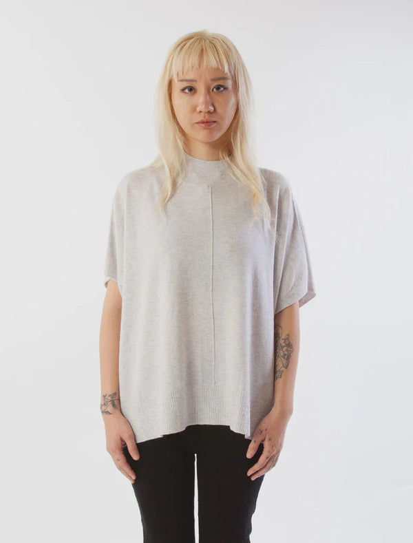 Caroline Top - Light Grey