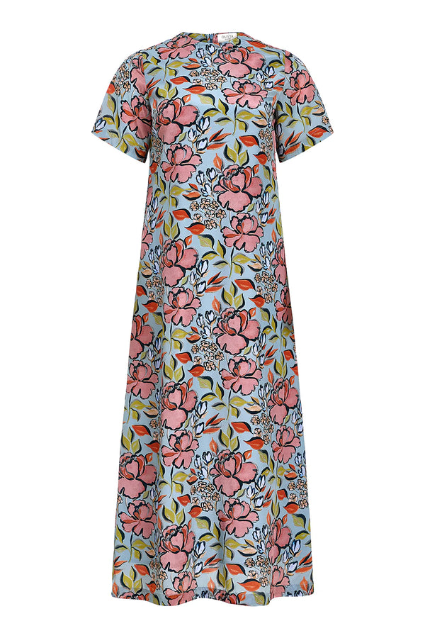 Gwyneth Dress - Rosewood