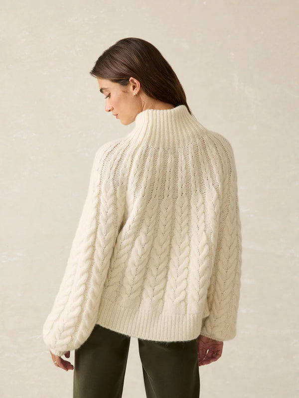 Frost Cableknit Sweater