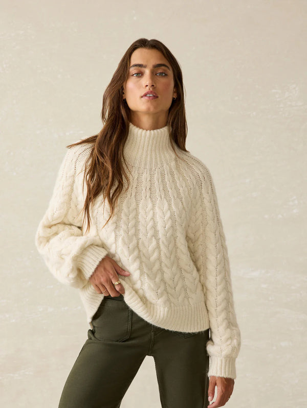 Frost Cableknit Sweater