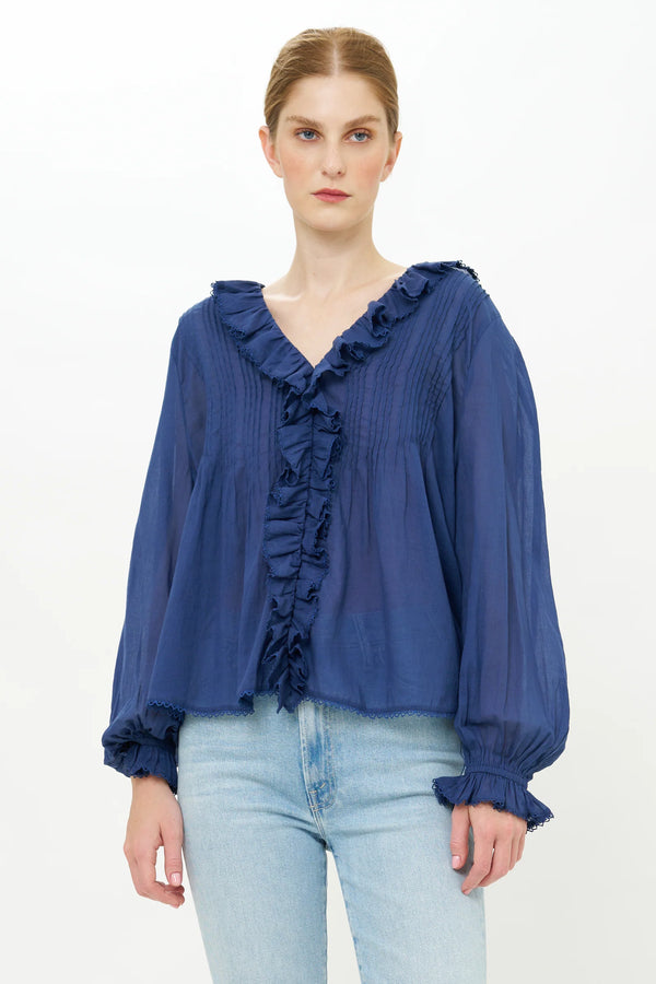 Mila Top - Navy