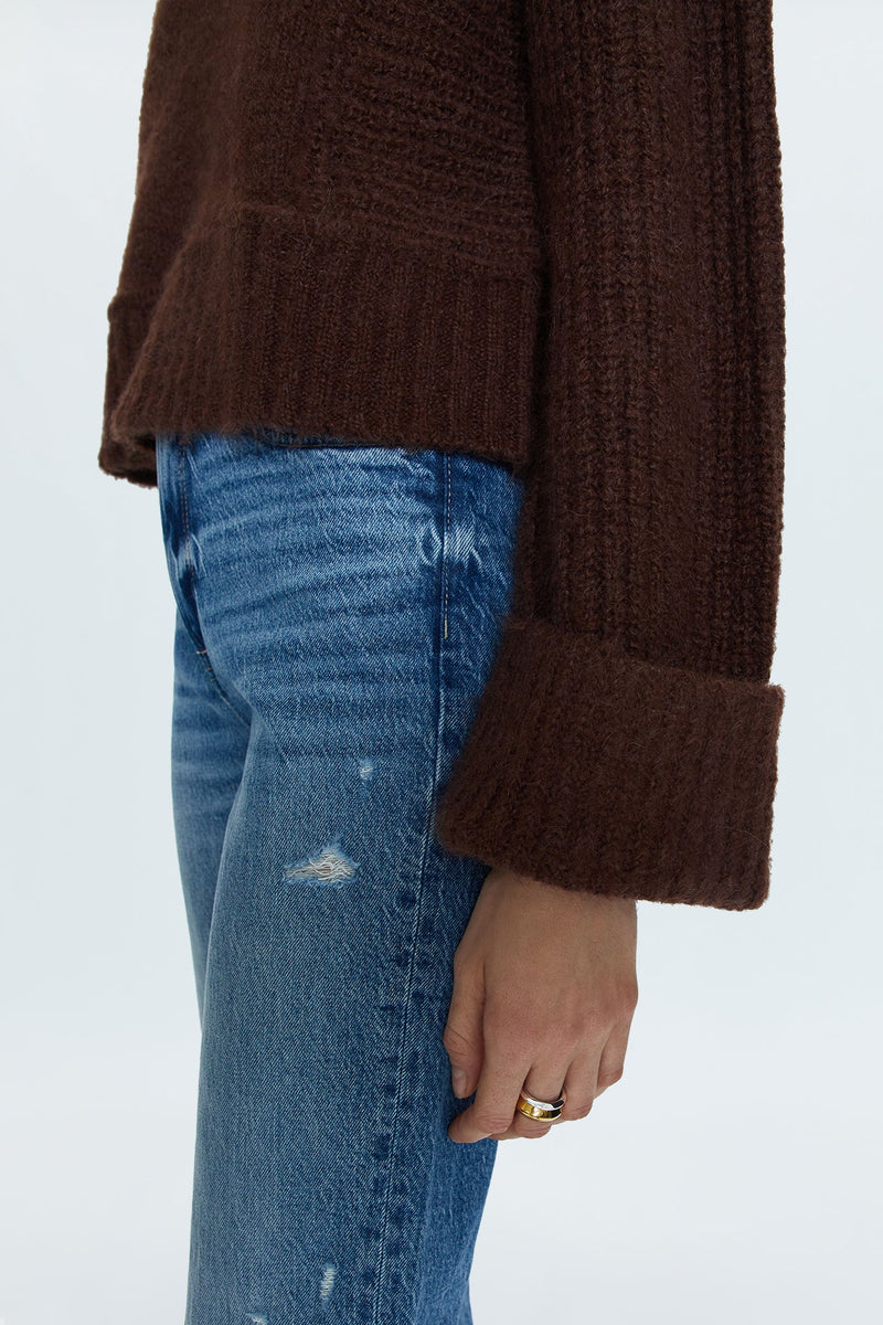 Joy cropped boxy Sweater