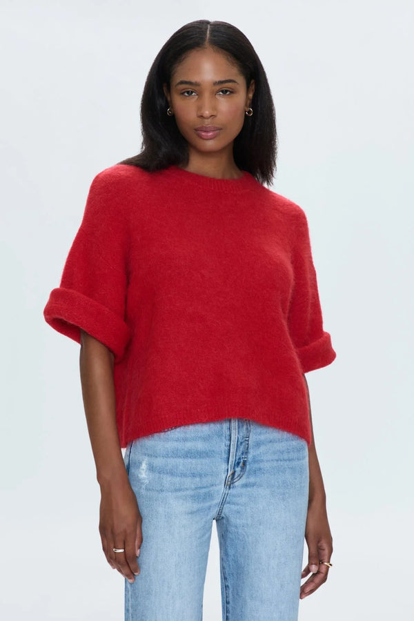 Micah Sweater - Ruby