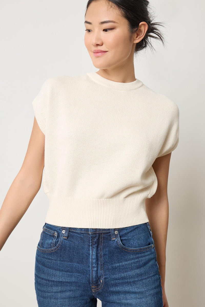 Wedge Sweater - Ivory