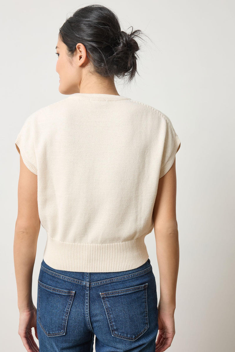 Wedge Sweater - Ivory