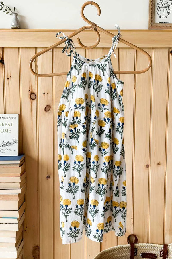 Little Fry Sunshine Dress - Marigolds